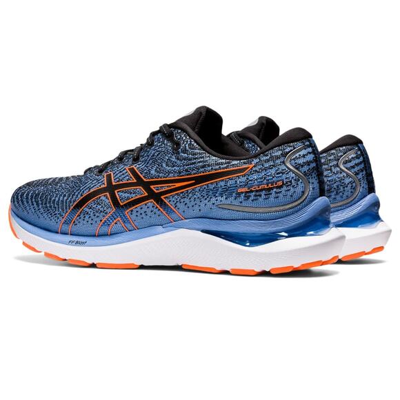 Asics Gel Cumulus 24 Mens Running Black / Shocking Orange Size 11.5 Wide main image 4